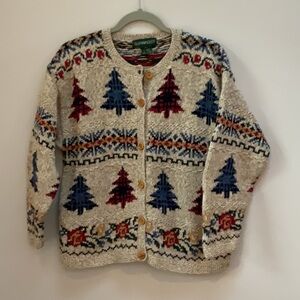 Vintage Bushwacker cardigan.
